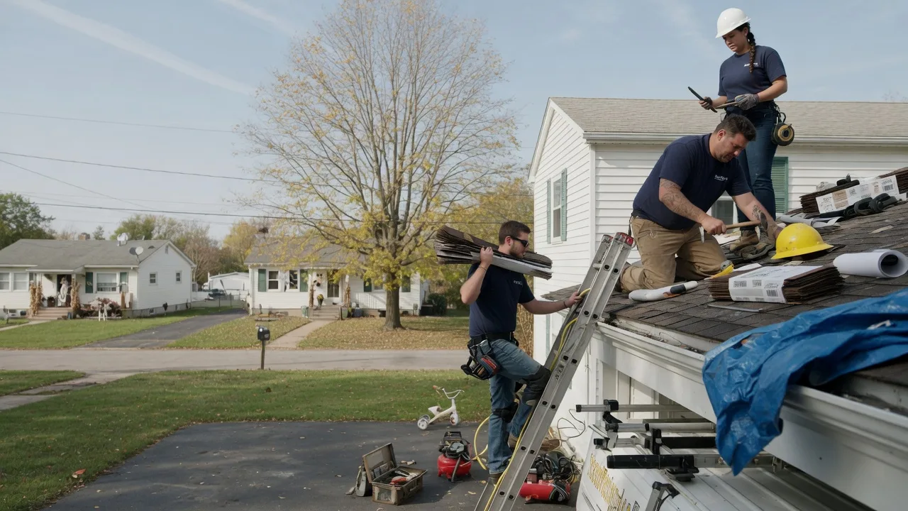 Local Roofing Contractors in Burbank, OH near me